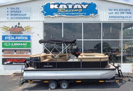 2007 Premier 20-21ft pontoon powered by Mercury 115hp CT