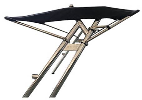 OTB-7 Sabre Bimini Stainless, folding