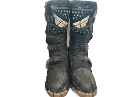  Youth Pre-owned Fly  Racing Maverick motocross boots 