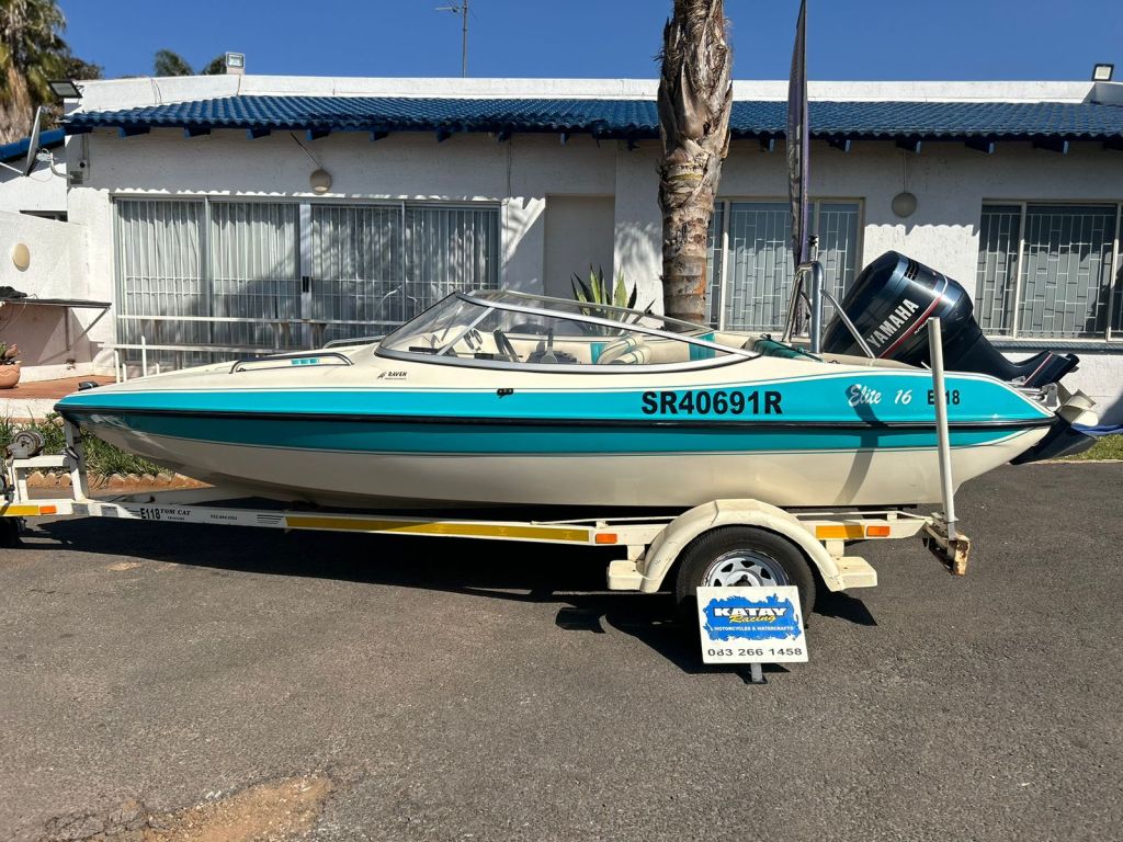 2002 Raven Elite 16ft powered by Yamaha 115hp V4