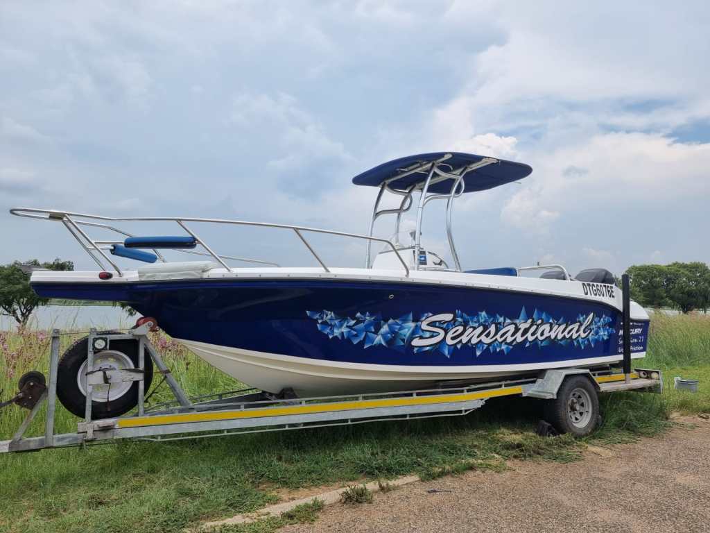 2010 Sensation 21 Offshore mono hull powered by 2x 125hp Mercury Optimax (direct Fuel injection)