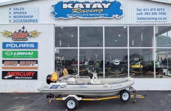 2006 Infanta 5.2M Semi Rigid Powered by 75hp Mercury Outboard