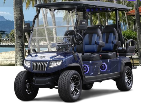 Evolution D5 Ranger 4+2 – 6 Seater Electric Golf Cart