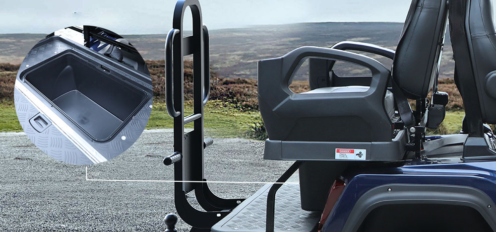 Evolution D5 Ranger 4+2 – 6 Seater Electric Golf Cart - Image 13