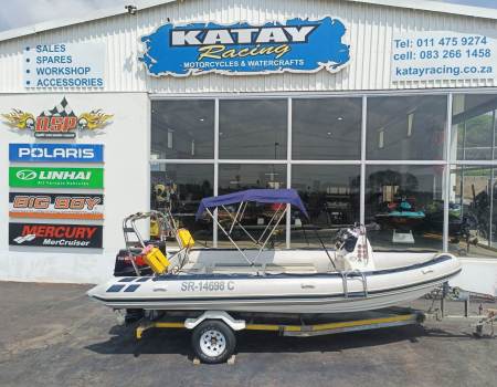 2008 Infanta Semi Rigid 6.55M Powered by Twin 90hp Tohatsu Outboard Motors