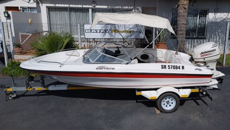 2005 Carrera 170 Powered by 115hp Johnson V4