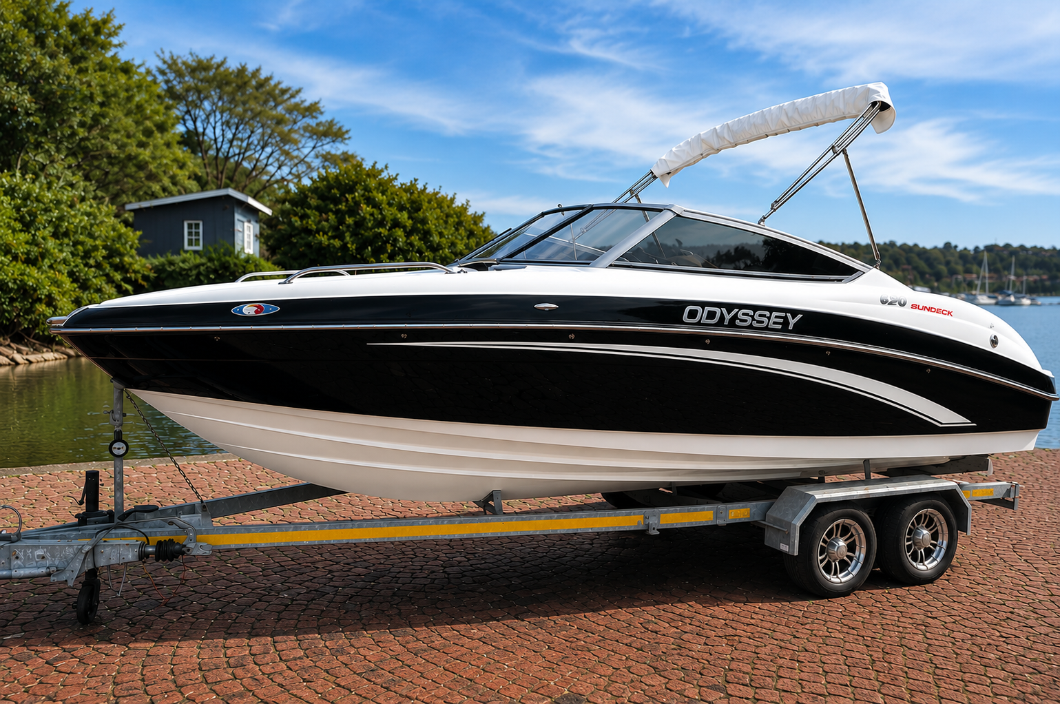 2015 Odyssey 650 Powered By 5.7L Mercruiser V8 MPI with Bravo 1 Gearbox
